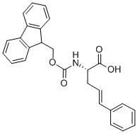 Structure of FMOC-L-STYRYLALANINE