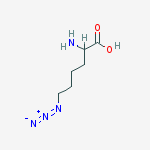 Structure of (1r)-5-azido-1-carboxy-1-pentanaminium Chloride