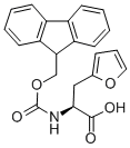 Structure of (S)-2-(FMOC-AMINO)-3-(2-FURYL)PROPIONIC ACID