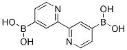 Structure of Boronic acid, [2,2'-bipyridine]-4,4'-diylbis-