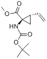 Structure of methyl ester, (1R,2S)-