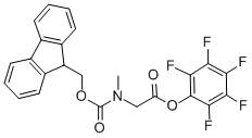 Structure of FMOC-SAR-OPFP