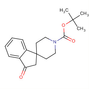 Structure of N-BOC-1-[4-SPIRO-PIPERIDINE]-3-INDANONE