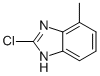 Structure of 1H-Benzimidazole,2-chloro-7-methyl-