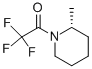 PIPERIDINE,2-METHYL-1-(TRIFLUOROACETYL)-,(R)-结构式