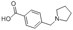 Structure of 4-(PYRROLIDIN-1-YLMETHYL)BENZOIC ACID