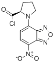 N-(7-硝基-2,1,3-苯并恶二唑-4-基)-D-脯氨酰氯结构式