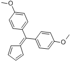 Structure of 6,6-Bis(p-methoxyphenyl)fulvene