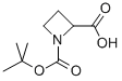 Structure of AZETIDINE-1,2-DICARBOXYLIC ACID 1-TERT-BUTYL ESTER