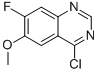Structure of 4-CHLORO-7-FLUORO-6-METHOXY-QUINAZOLINE
