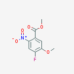 Structure of Methyl 4-fluoro-5-methoxy-2-nitrobenzoate