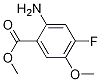 Structure of Methyl 2-amino-4-fluoro-5-methoxybenzoate