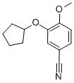 Structure of 3-(CYCLOPENTYLOXY)-4-METHOXYBENZONITRILE