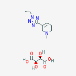 Structure of Alvameline tartrate