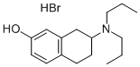 Structure of (+/-)-7-HYDROXY-2-DIPROPYLAMINOTETRALIN HYDROBROMIDE