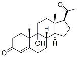 Structure of 9-Hydroxypregn-4-ene-3,20-dione