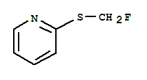 Structure of Pyridine,2-[(fluoromethyl)thio]-