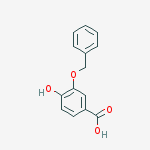 Structure of 4-hydroxy-3-phenylmethoxybenzoic Acid
