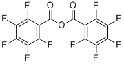 Structure of 2 3 4 5 6-PENTAFLUOROBENZOIC ANHYDRIDE