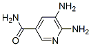3-Pyridinecarboxamide,  5,6-diamino-
