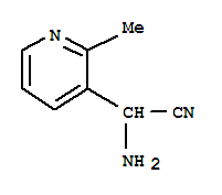Structure of 3-Pyridineacetonitrile,a-amino-2-methyl-