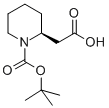 (S)-1-BOC-2-哌啶乙酸结构式