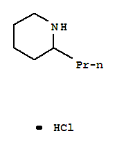 Structure of (+/-)-2-PROPYLPIPERIDINE HYDROCHLORIDE*