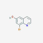 Structure of 8-Bromoquinolin-6-ol
