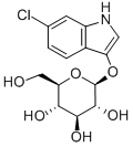 Structure of 6-CHLORO-3-INDOLYL-BETA-D-GALACTOPYRANOSIDE