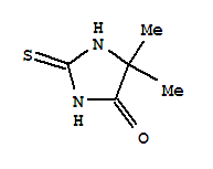 Structure of 5,5-dimethyl-2-thioxoimidazolidin-4-one