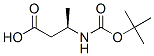 Structure of (R)-N-BOC-3-AMINOBUTYRIC ACID
