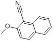 Structure of 2-METHOXY-1-NAPHTHONITRILE