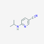 Structure of 6-isopropylaminonicotinonitrile