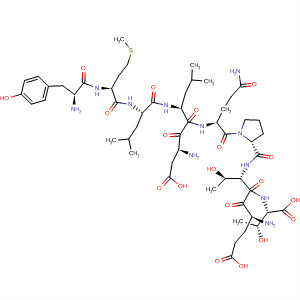 L-Threonine,L-tyrosyl-L-methionyl-L-leucyl-L-a-aspartyl-L-leucyl-L-glutaminyl-L-prolyl-L-a-glutamyl-L-threonyl-结构式