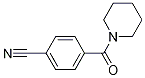 Structure of 4-(piperidine-1-carbonyl)benzonitrile