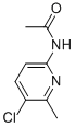 Structure of 2-Acetamido-5-Chloro-6-Picoline