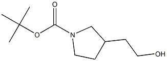 Structure of 1,1-Dimethylethyl3-(2-hydroxyethyl)-1-pyrrolidinecarboxylate