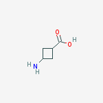 Structure of 3-amino-cyclobutanecarboxylic acid