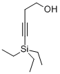 Structure of 4-(TRIETHYLSILYL)-3-BUTYN-1-OL