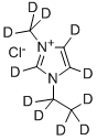 氯化 1-乙基-3-甲基咪唑-D11结构式