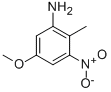 Structure of 2-AMINO-4-METHOXY-6-NITROTOLUENE