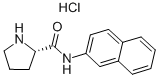 Structure of prolyl-beta-naphthylamide