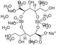 Structure of ANTIMONY SODIUM GLUCONATE
