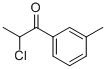 1-PROPANONE,2-CHLORO-1-(3-METHYLPHENYL)-结构式