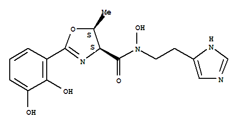 Structure of acinetobactin