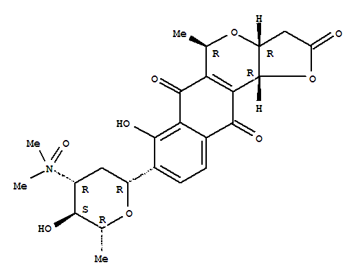 Structure of menoxymycin A