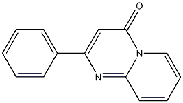 2-苯基-4H-吡啶并[1,2-a]嘧啶-4-酮结构式