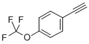Structure of 4-(TRIFLUOROMETHOXY)PHENYLACETYLENE