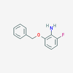 Structure of 2-(benzyloxy)-6-fluoroaniline