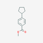 Structure of Methyl 4-cyclopentylbenzoate